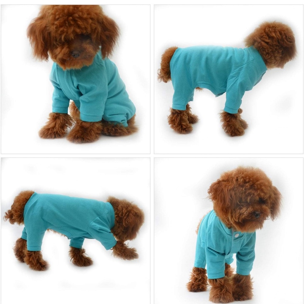 Dog pajamas / cotton jumpsuit onesie